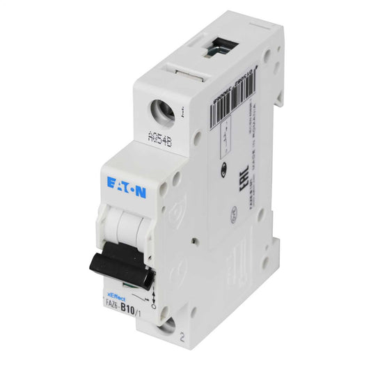 Moeller FAZ6-B10/1 10A Single Pole 6kA B Curve MCB