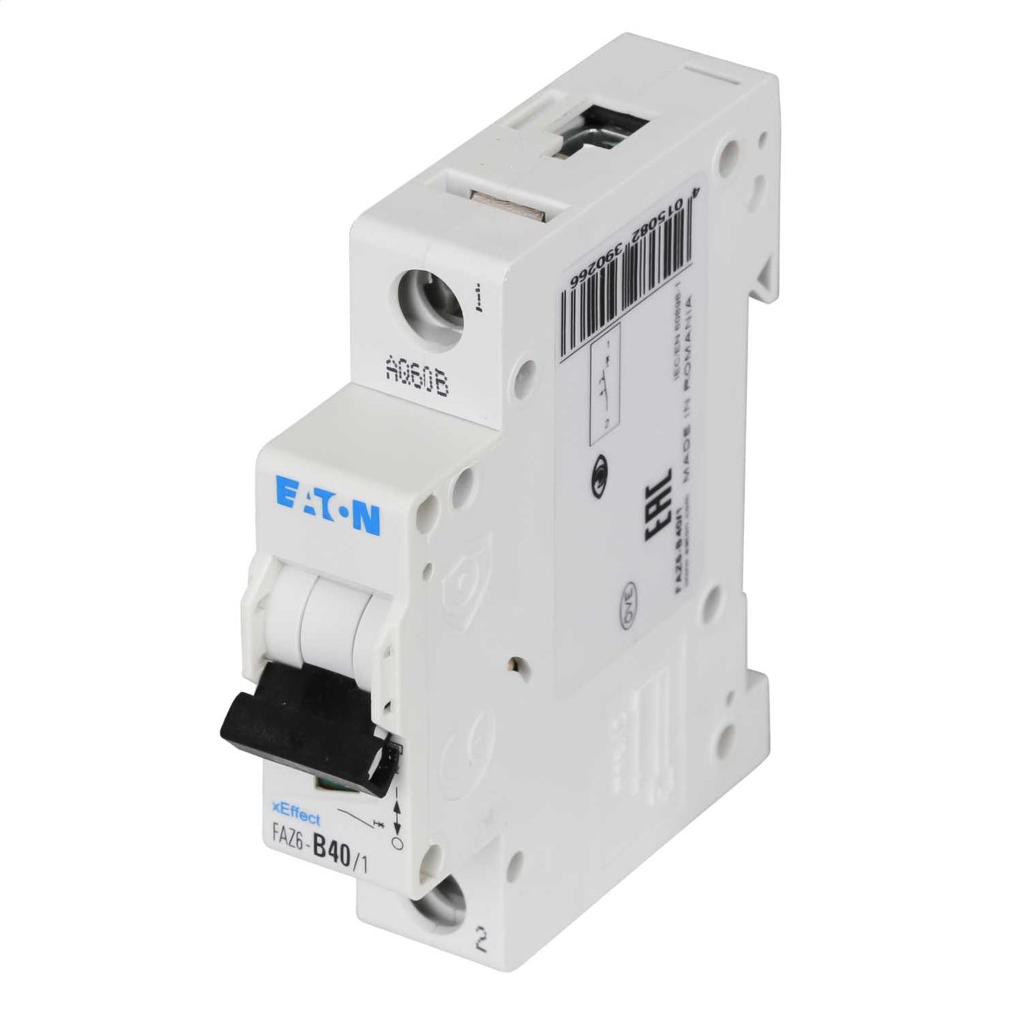 Moeller FAZ6-B40/1 40A Single Pole 6kA B Curve MCB