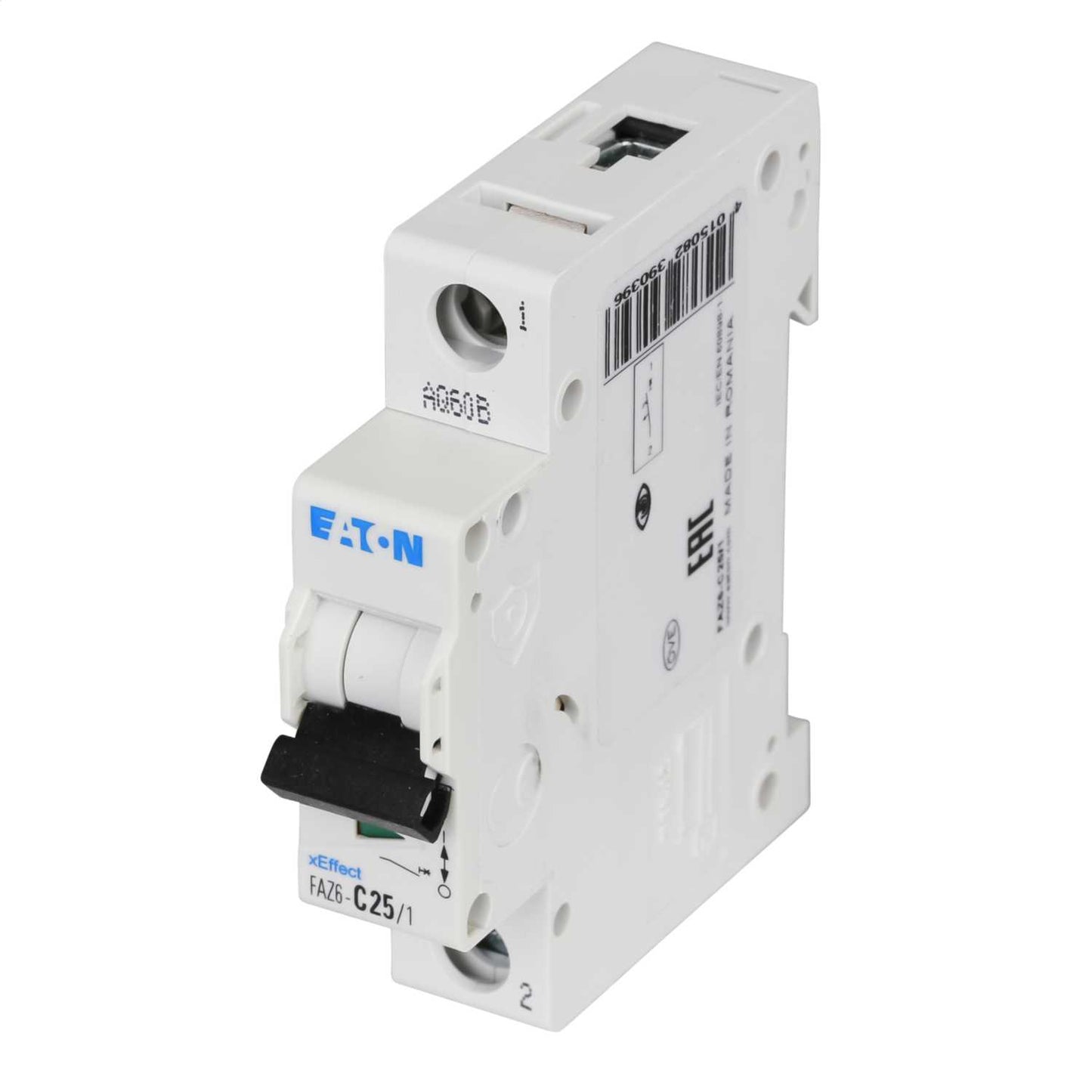 Moeller FAZ6-C25/1 25A Single Pole 6kA C Curve MCB