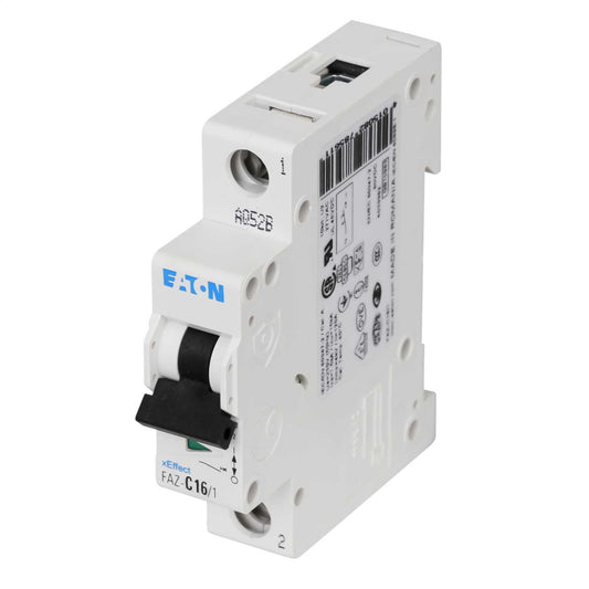 Moeller FAZ-C16/1 16A Single Pole 15kA C Curve MCB