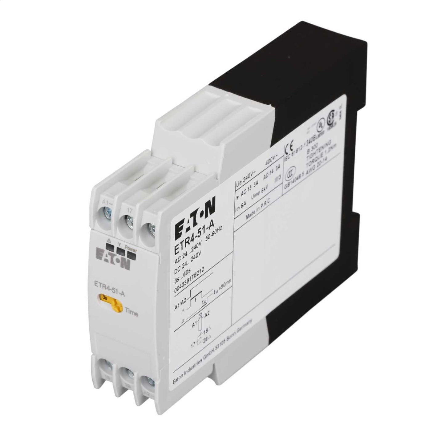Moeller ETR4-51-A 24 - 240V AC / DC Star Delta Timing Relay