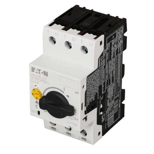 Moeller PKZM0-2.5 1.6 - 2.5A 3 Pole Motor Protective Circuit Breaker