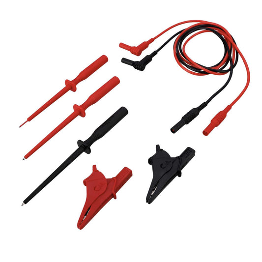 Megger 2 Wire Unfused Test Lead Set with Long Reach Probes and Crocodile Clips