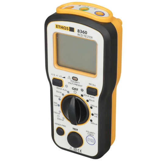 Ethos 8360 Digital RCD Tester