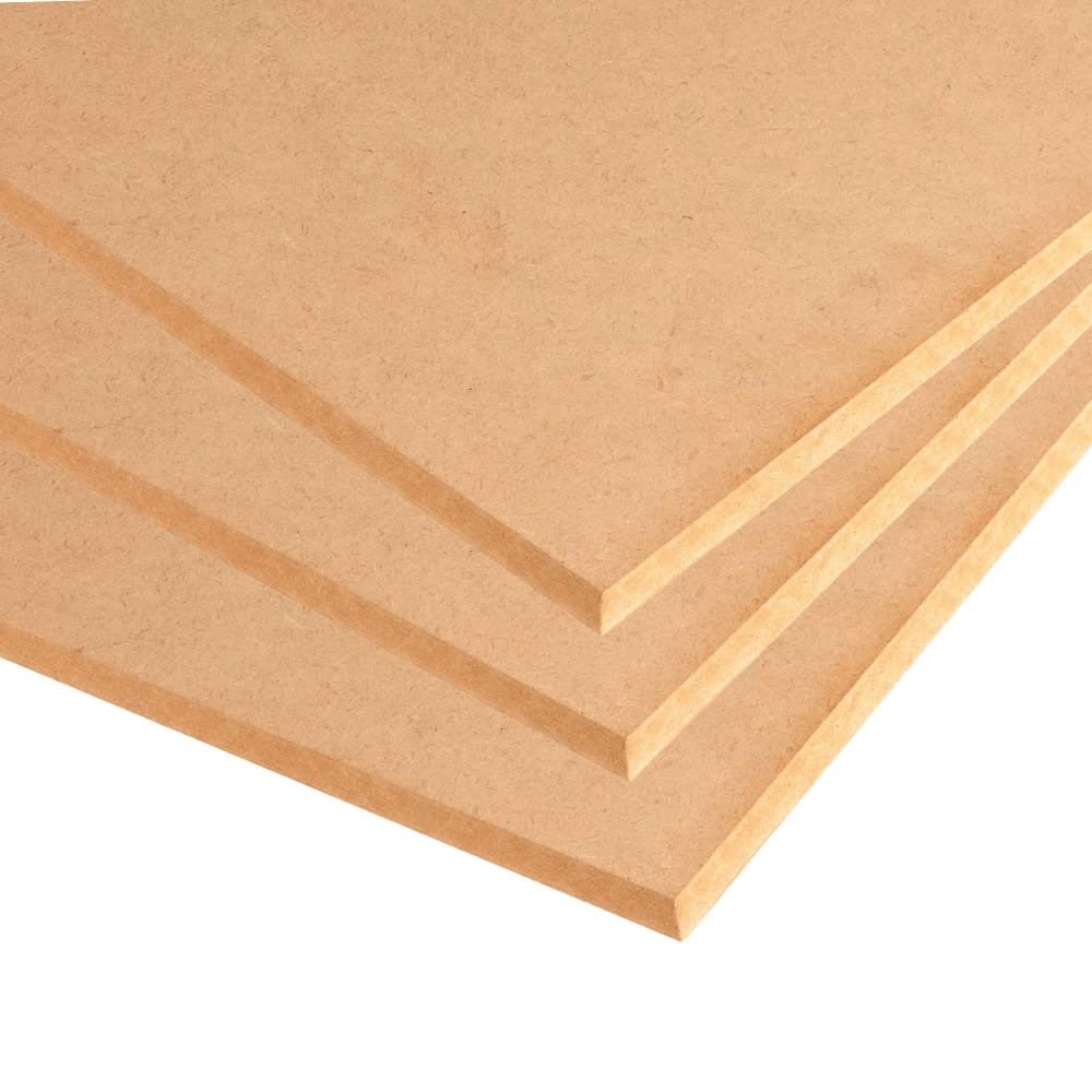 18mm MDF Board Standard 2440mm x 1220mm (8' x 4') - Pack of 50