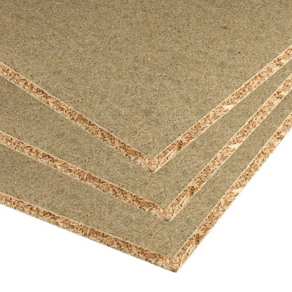 18mm P5 Moisture Resistant Chipboard Flooring T&G 2400mm x 600mm (8' x 2') - Pack of 80