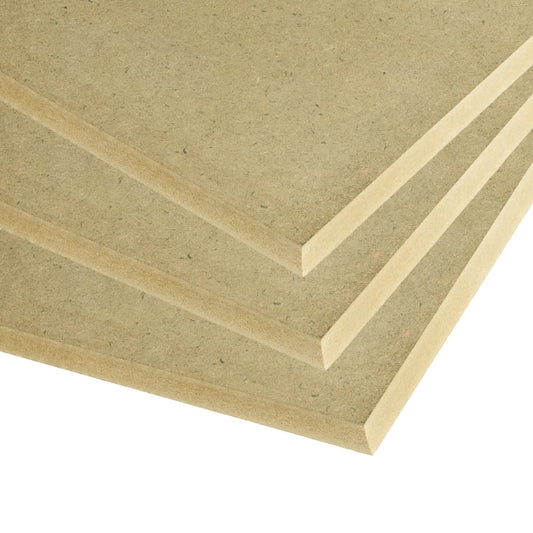 25mm MDF Board Moisture Resistant 2440mm x 1220mm (8' x 4') - Pack of 35