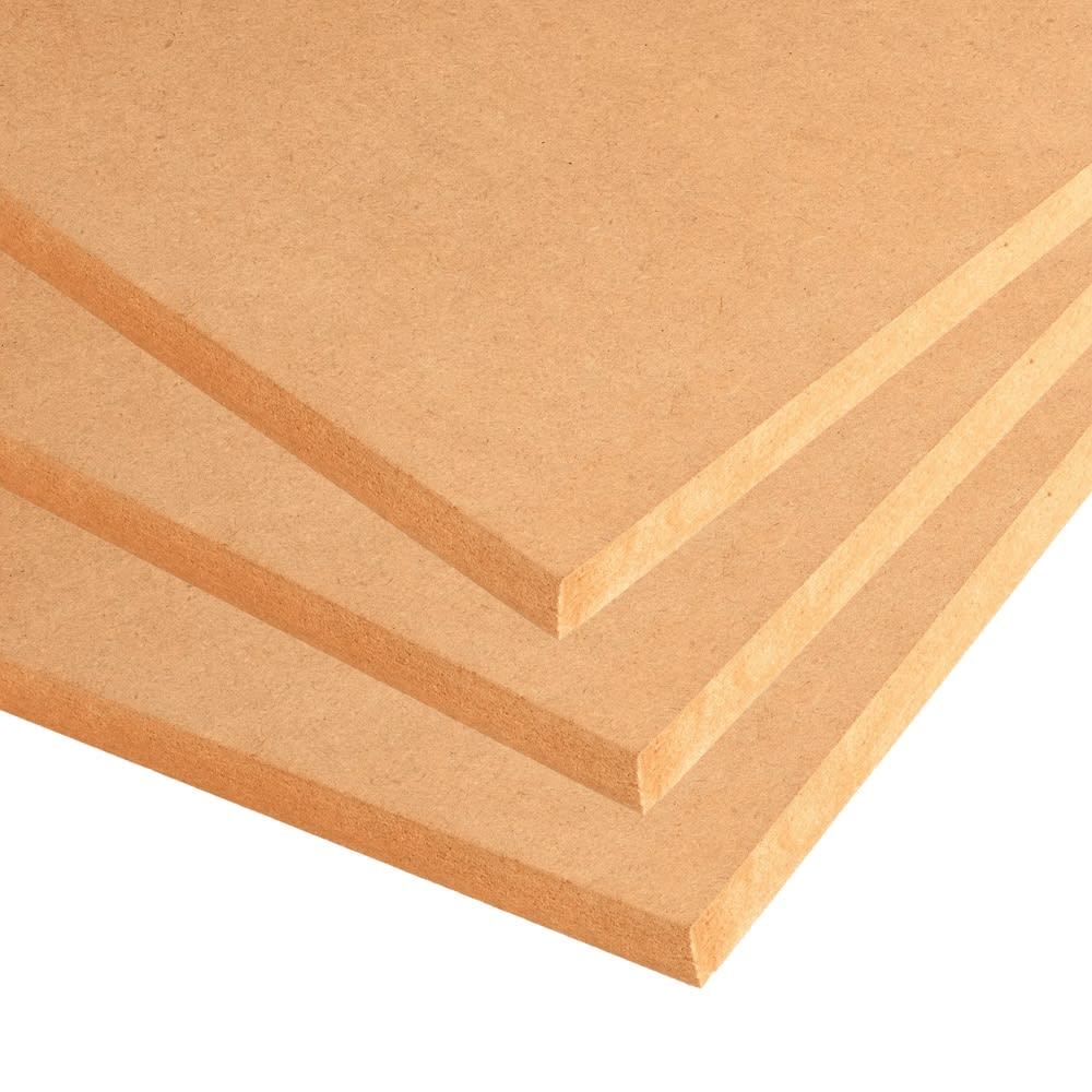 25mm MDF Board Standard 2440mm x 1220mm (8' x 4') - Pack of 35