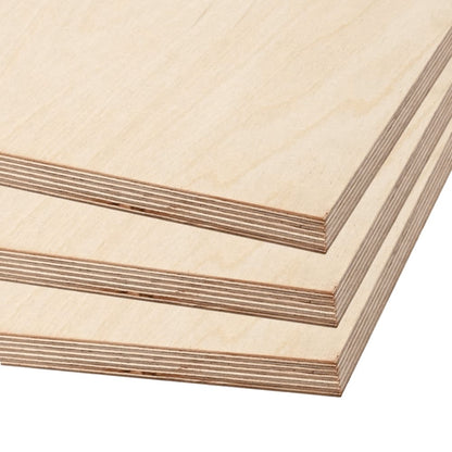18mm Birch Plywood Throughout BB/BB 2440mm x 1220mm (8' x 4') - Pack of 22