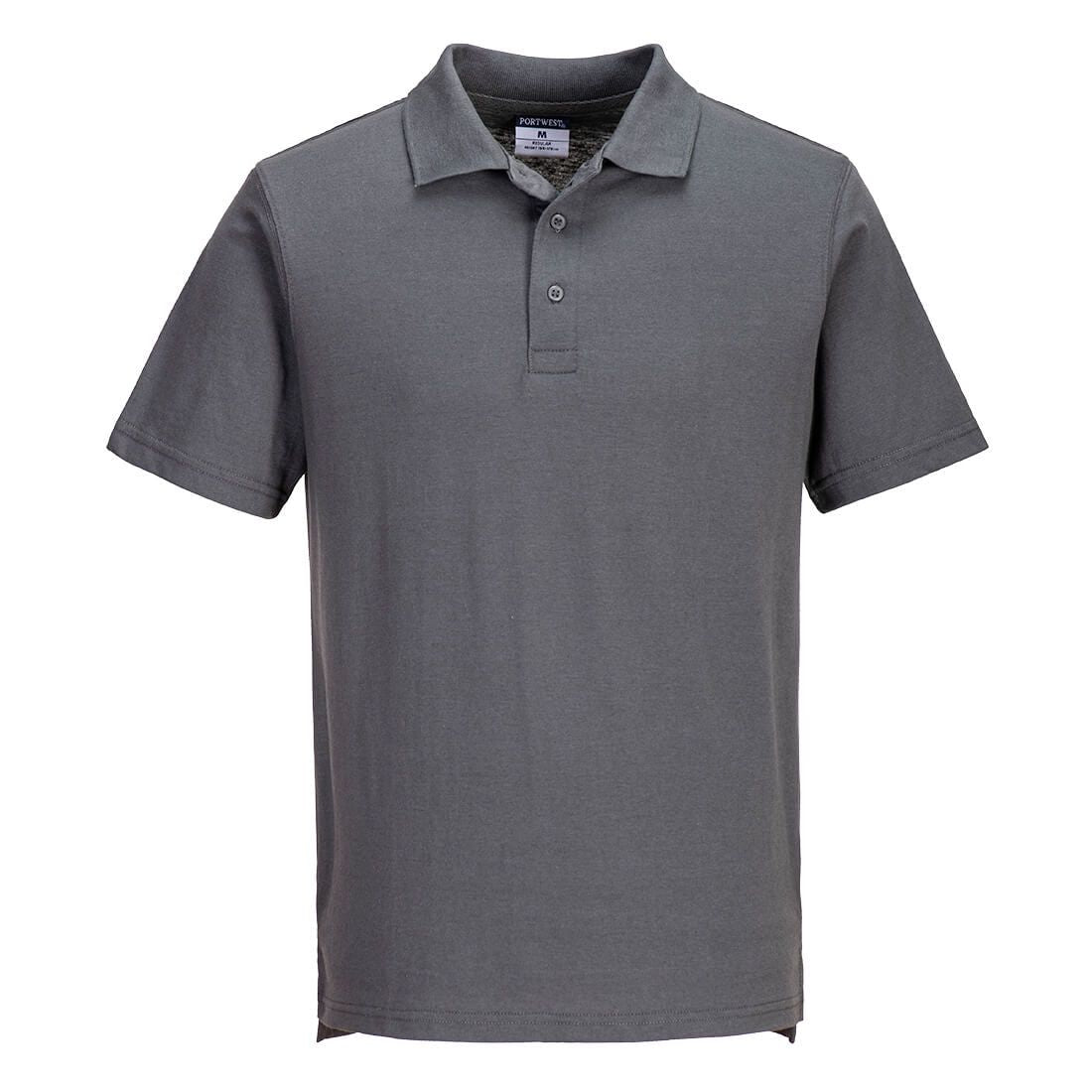 Lightweight Jersey Polo Shirt (48 in a box), 4XL, R, Zoom Grey