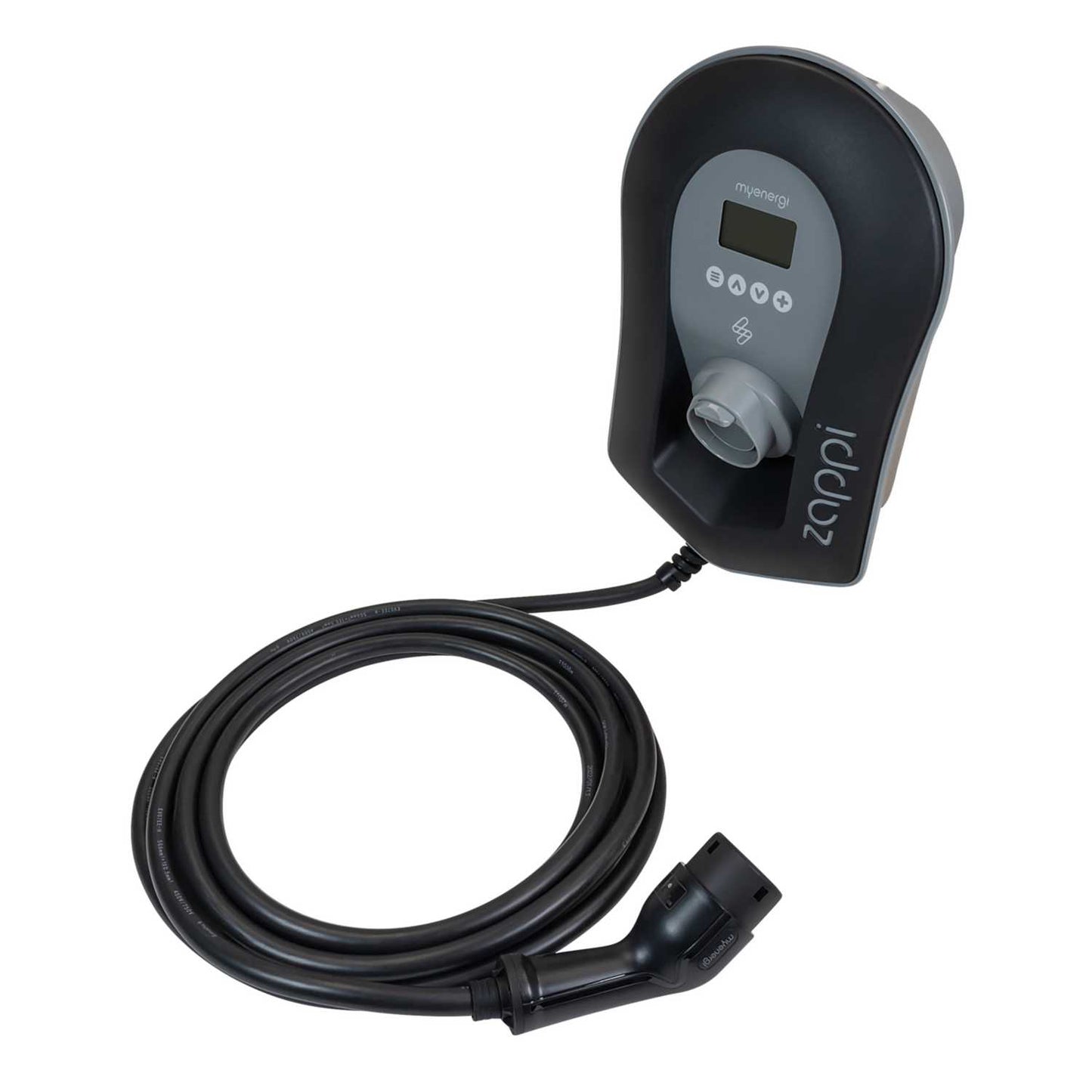 Myenergi Zappi V2.1 7.2kW - 22kW EV Charging Station with 32A Type 2 Tethered Lead Black