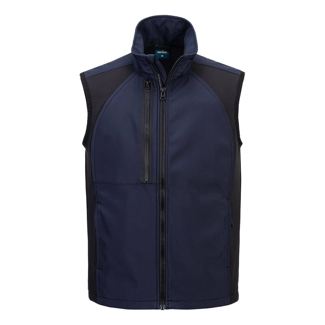 WX2 Eco Softshell Gilet (2L), 4XL, R, Navy