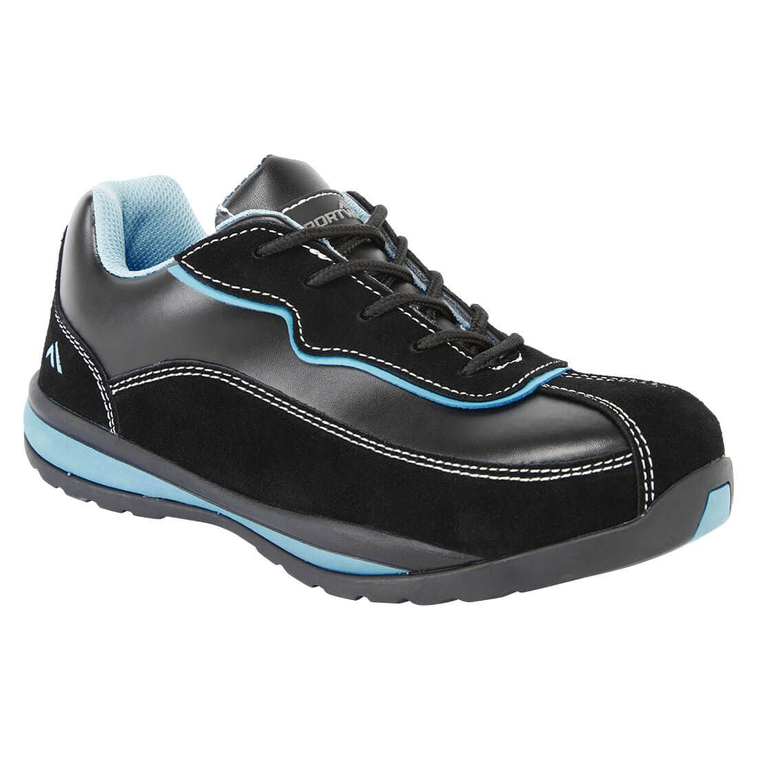 Steelite Women's Safety Trainer S1P HRO, 36, R, Black