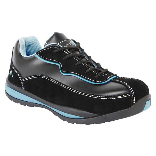 Steelite Women's Safety Trainer S1P HRO, 36, R, Black