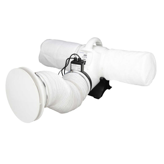 National Ventilation Monsoon Energysaver Dryair Positive Pressure Loft Mounted System with Heater