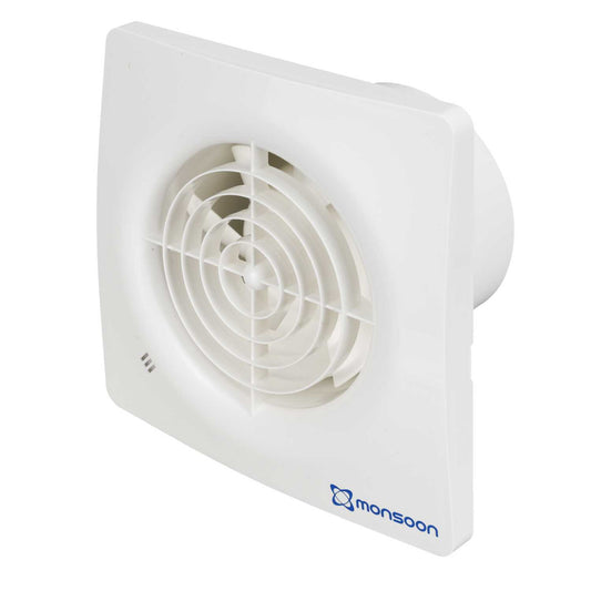 National Ventilation 100mm 4" Standard Axial Flow Fan
