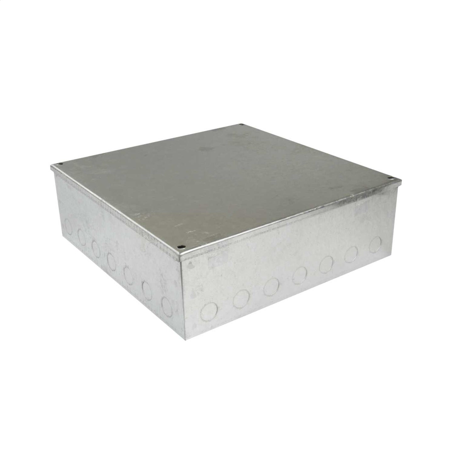 Niglon 300mm x 300mm x 100mm Galvanised Adaptable Box with Knockouts