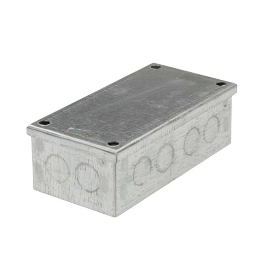 Niglon 150mm x 75mm x 50mm Galvanised Adaptable Box with Knockouts