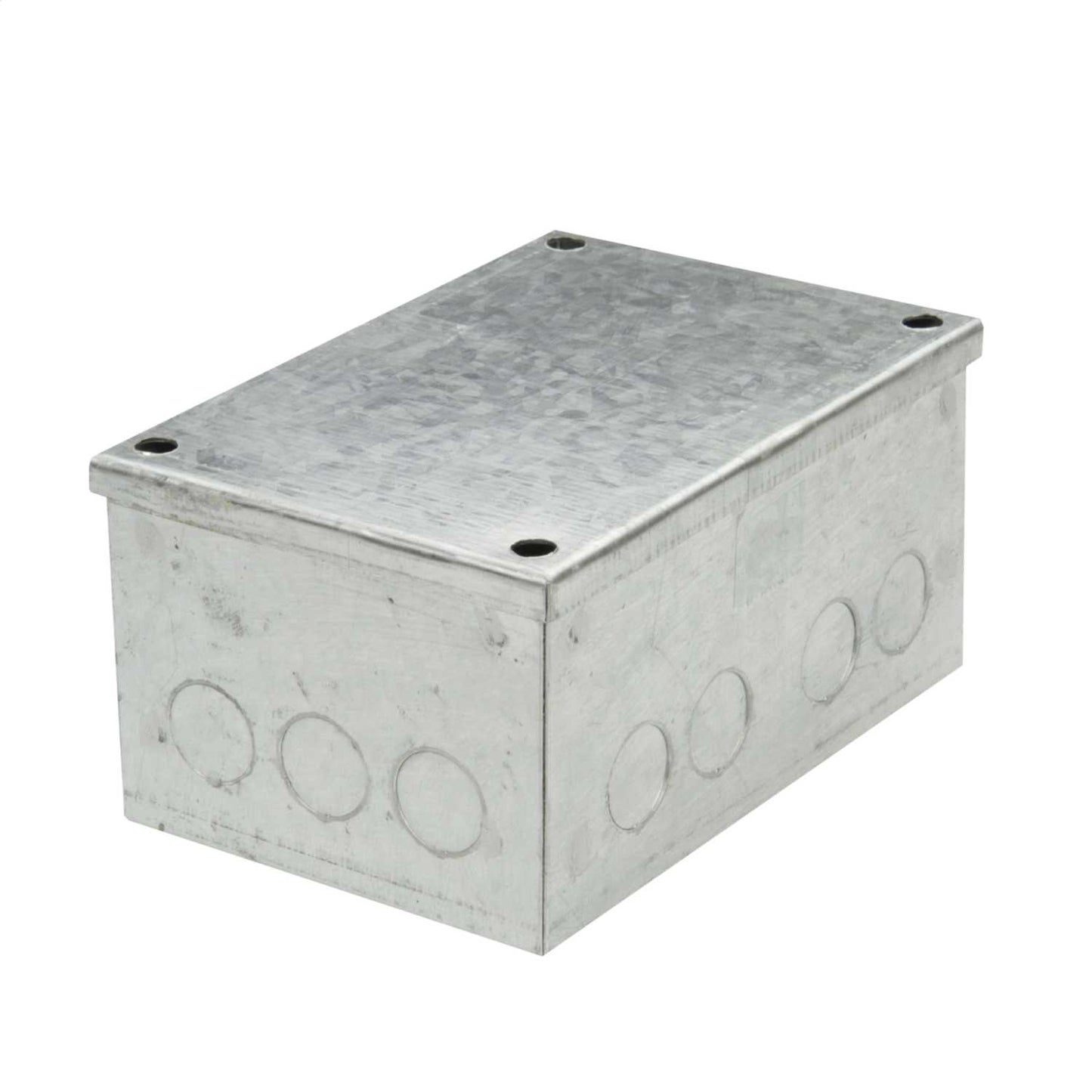 Niglon 150mm x 100mm x 75mm Galvanised Adaptable Box with Knockouts