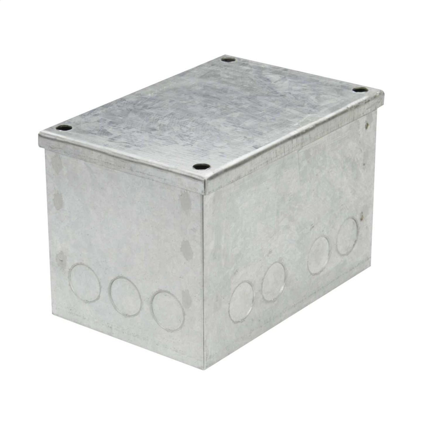 Niglon 150mm x 100mm x 100mm Galvanised Adaptable Box with Knockouts