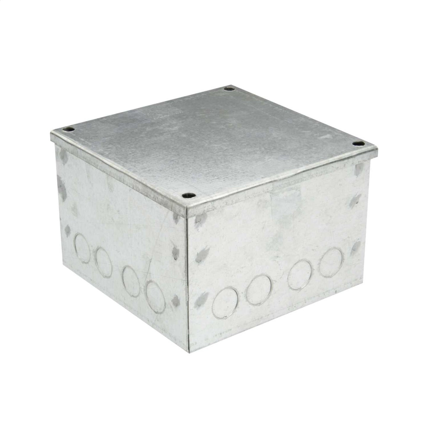 Niglon 150mm x 150mm x 100mm Galvanised Adaptable Box with Knockouts