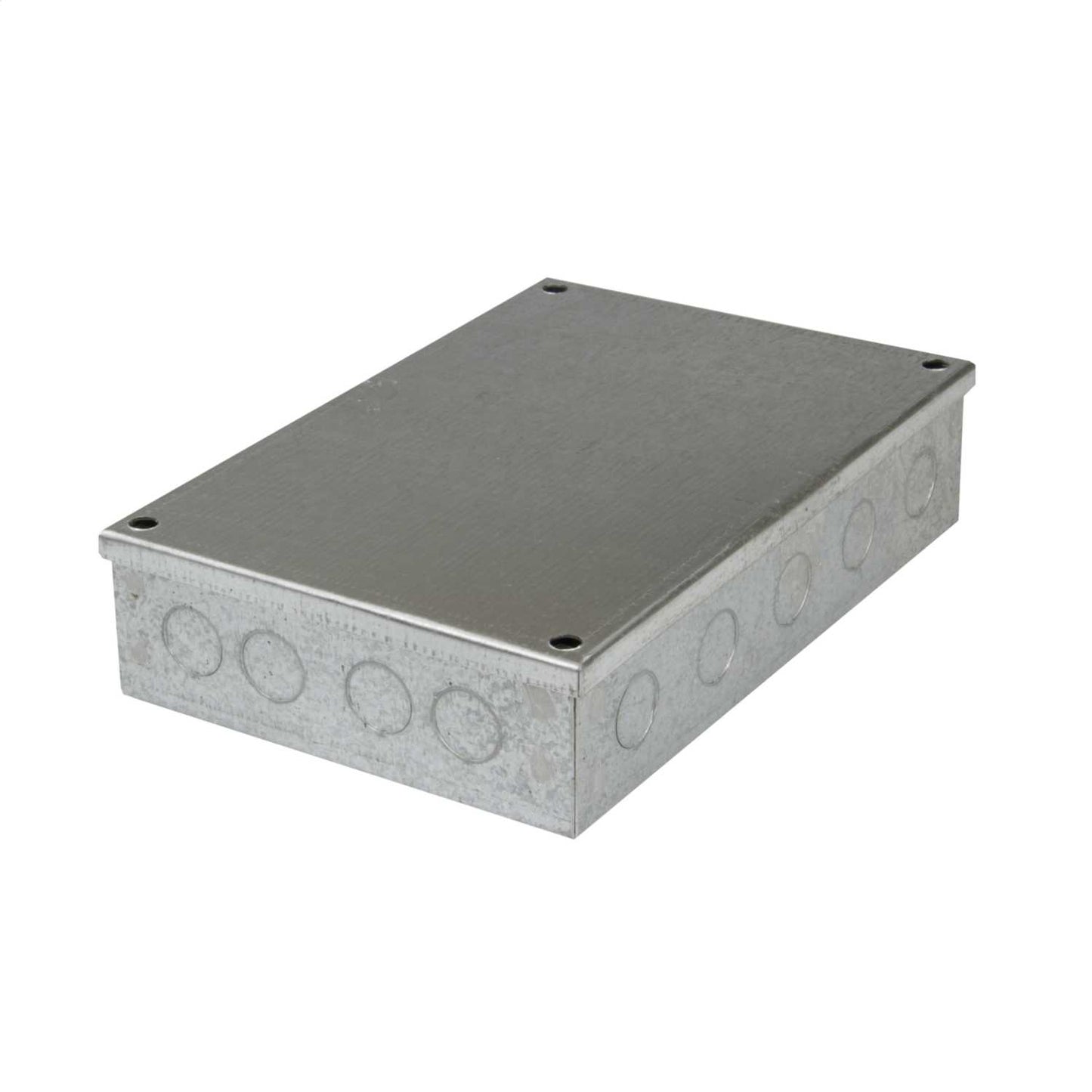 Niglon 225mm x 150mm x 50mm Galvanised Adaptable Box with Knockouts