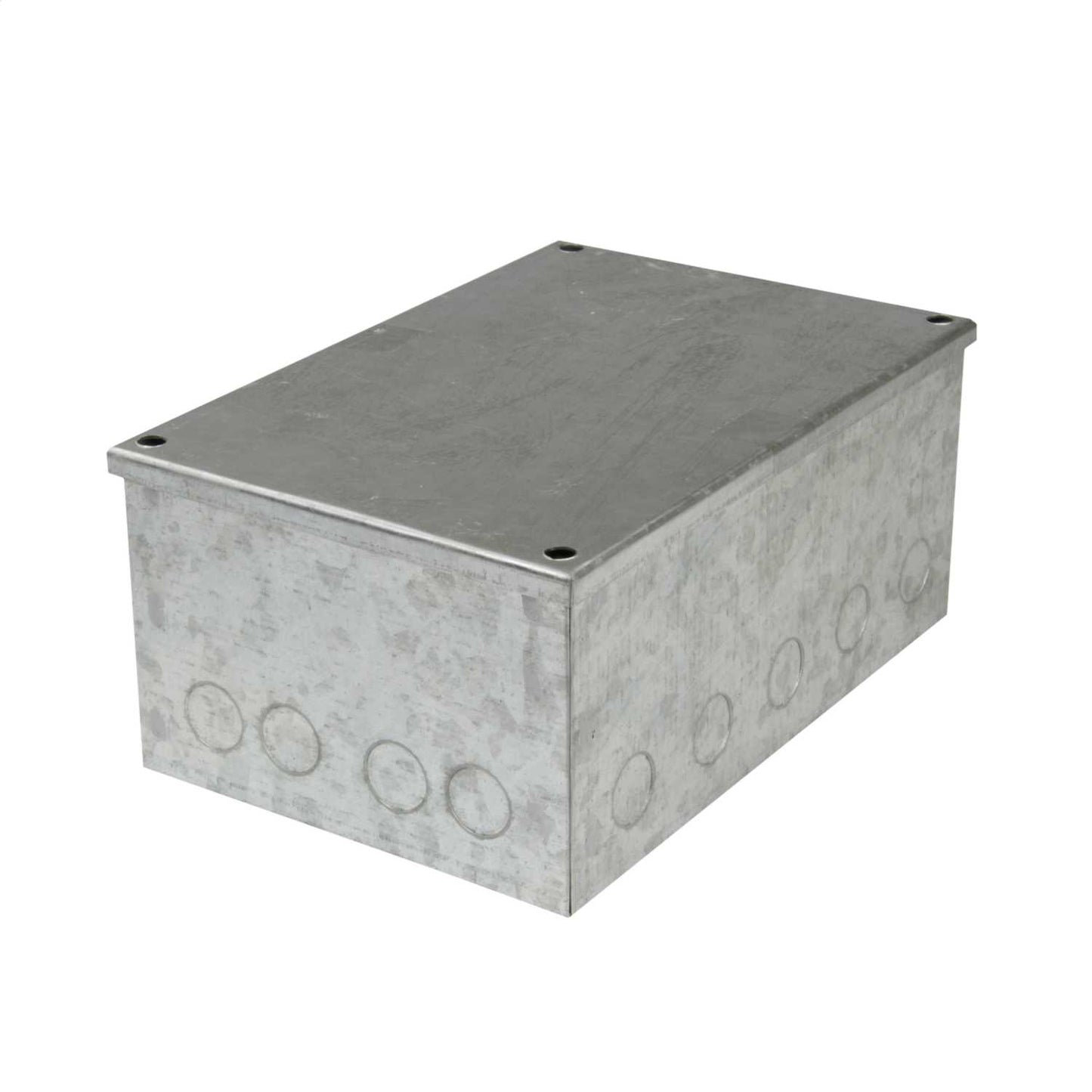 Niglon 225mm x 150mm x 100mm Galvanised Adaptable Box with Knockouts