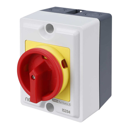 Niglon 20A 4 Pole Isolator Switch IP65