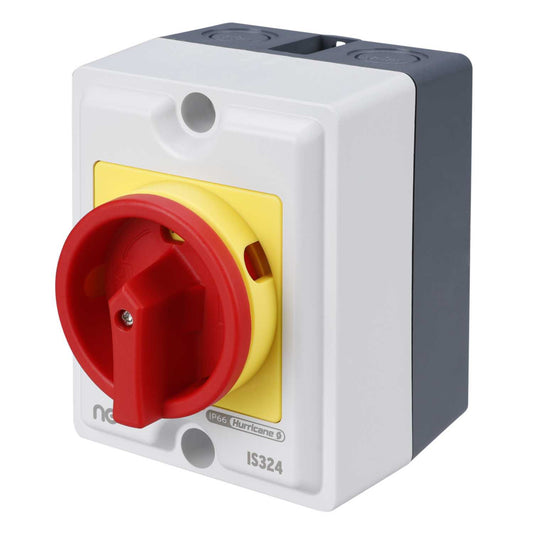 Niglon 32A 4 Pole Isolator Switch IP65