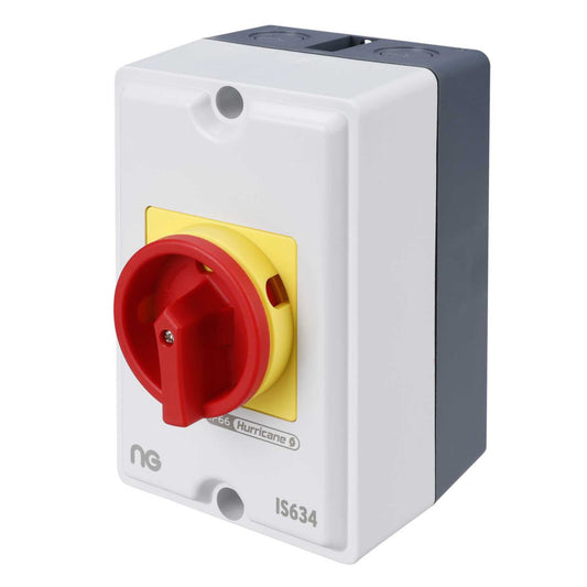 Niglon 63A 4 Pole Isolator Switch IP65