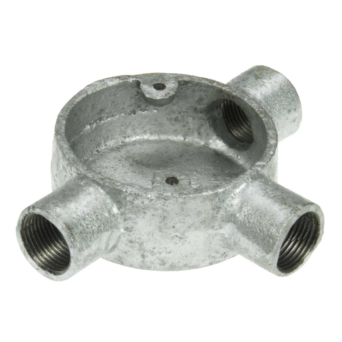 20mm 3 Way Tee Galvanised Conduit Box (Sold in 1's)