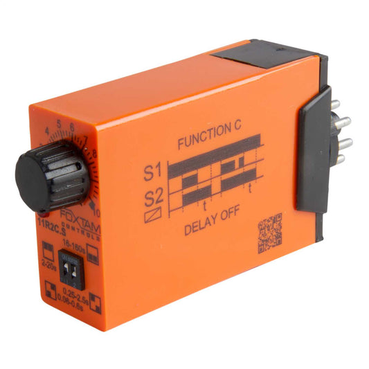 Foxtam 11 Pin 110V AC Double Pole Delay On Break Timer
