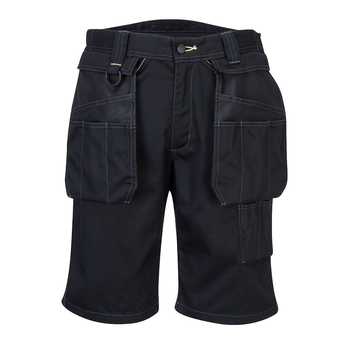 PW3 Holster Work Shorts, 28, R, Black