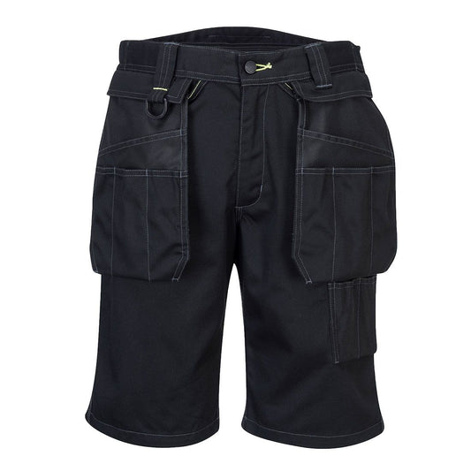 PW3 Holster Work Shorts, 28, R, Black