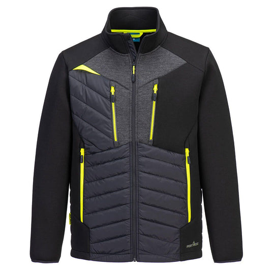 DX4 Hybrid Baffle Jacket, L, R, Black