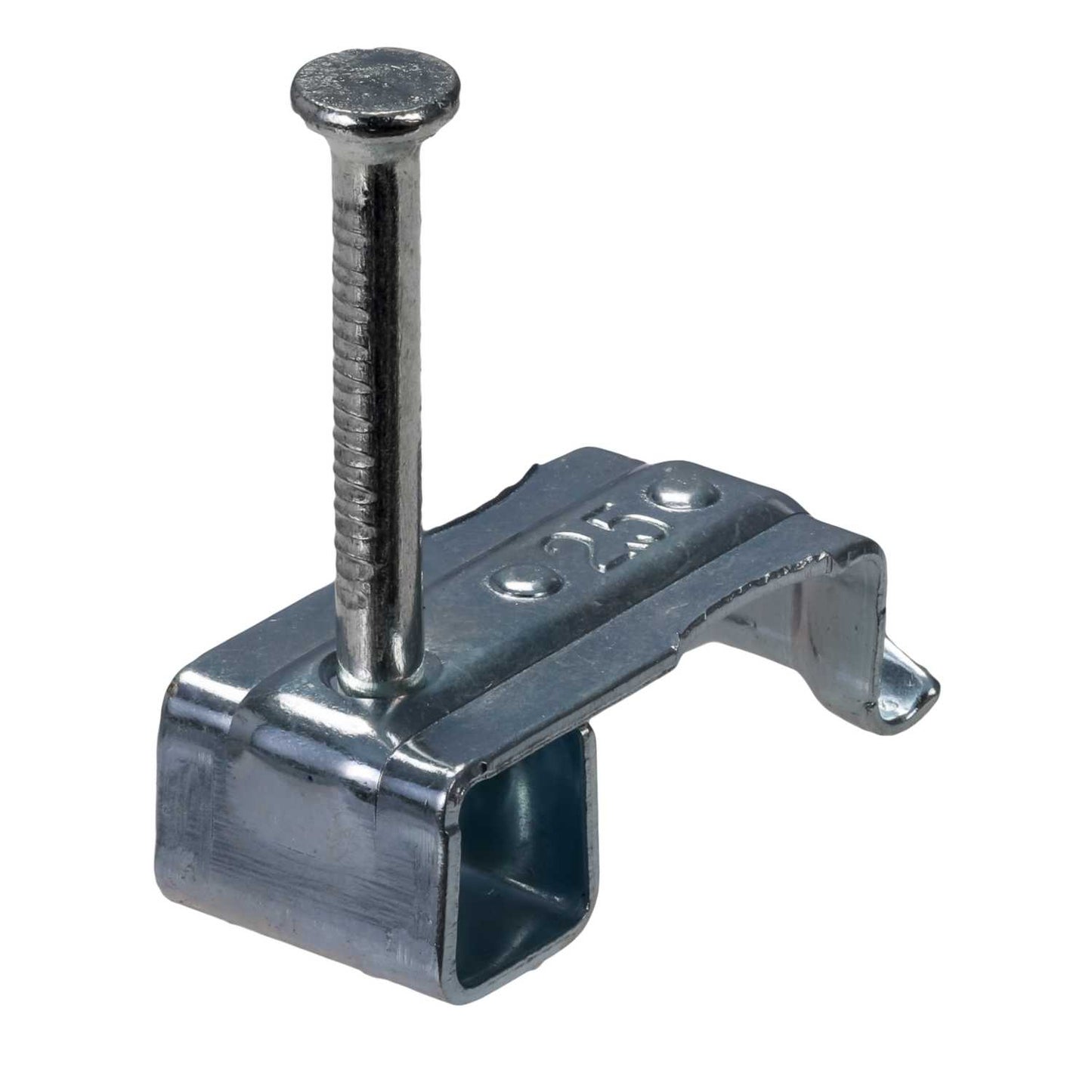 Olympic Fixings Fire Rated Steel 1mm² - 2.5mm² Twin and Earth Cable Clips (Pack of 100)