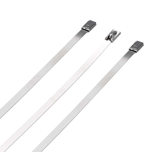 Olympic Fixings 360mm x 4.6mm Cable Ties Stainless Steel (Pack of 100)