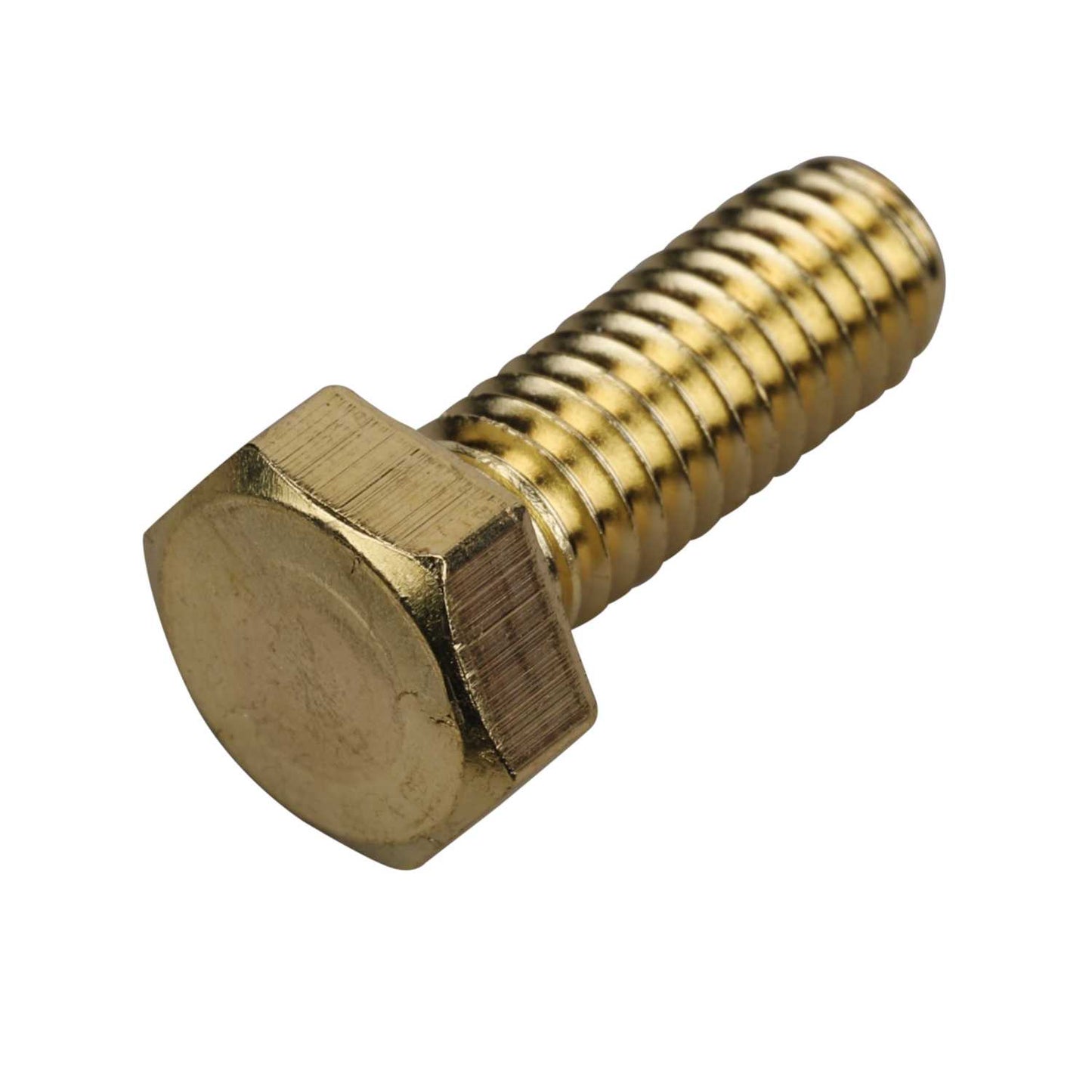 M6 x 16mm Hex Set Screw Brass (Sold in 1's)