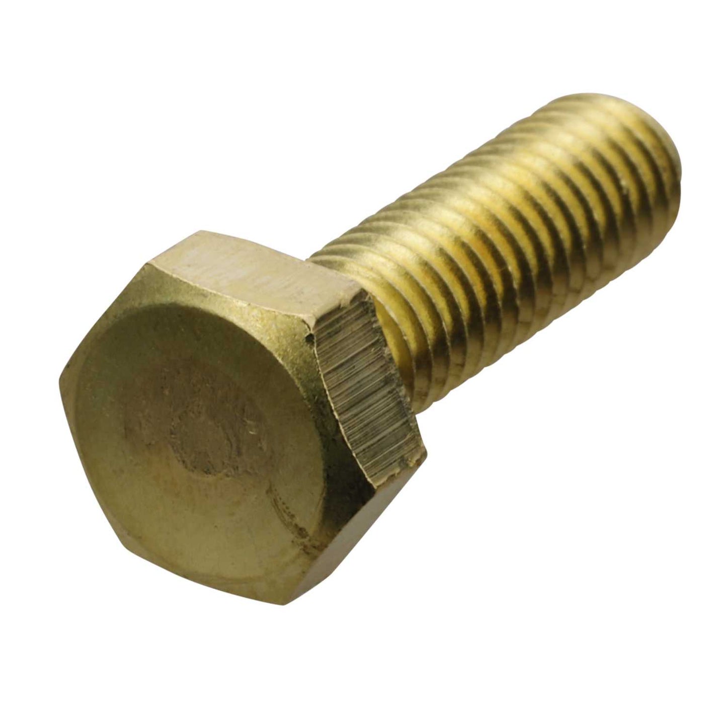 M6 x 20 Hex Set Screw Brass (Sold in 1's)