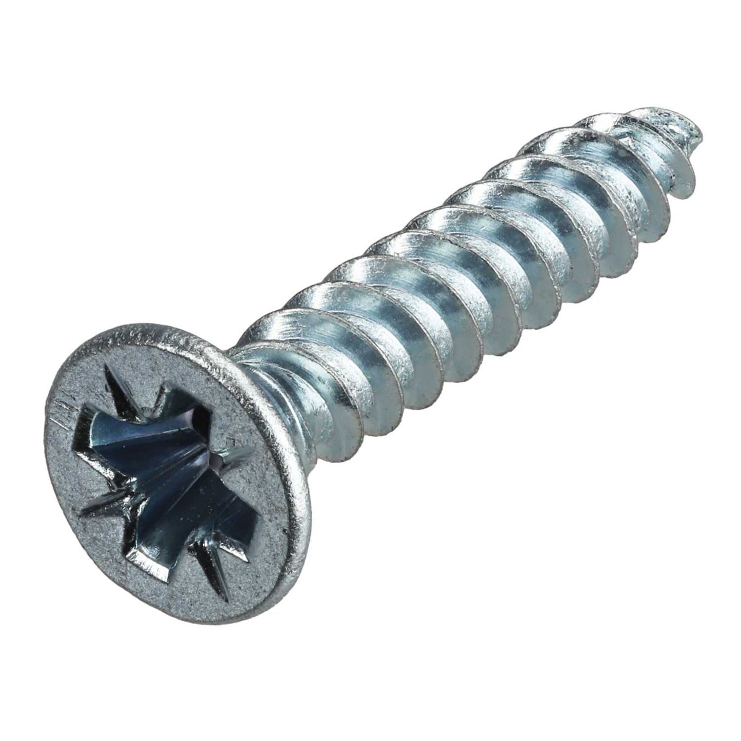 Olympic Fixings 6 x 3/4 Countersunk Cross Twin Thread Screws BZP (Pack of 200)
