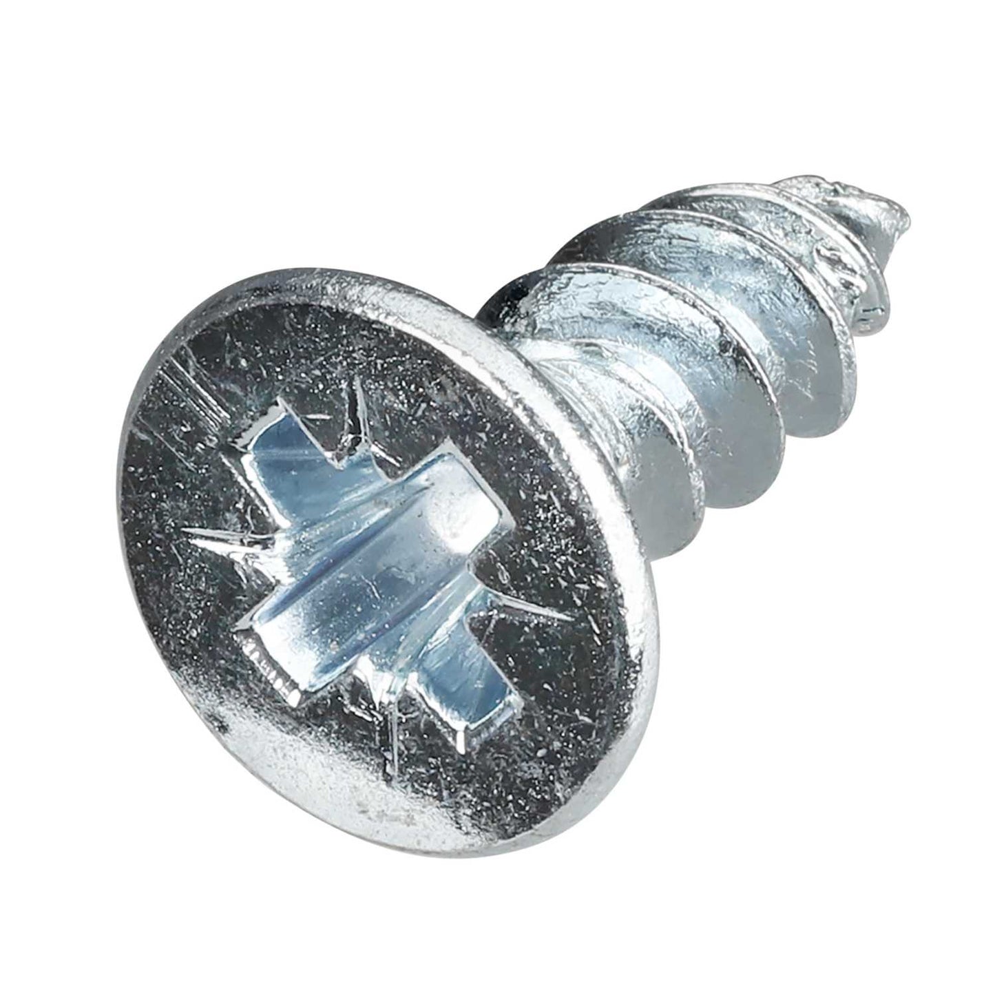 Olympic Fixings 8 x ½ Countersunk Twin Thread Woodscrews Bright Zinc Plated (Pack of 200)