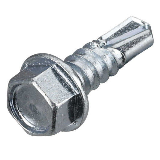 Olympic Fixings 5.5mm x 19mm Hexagon Head Plain Self Drilling Screws (Pack of 200)
