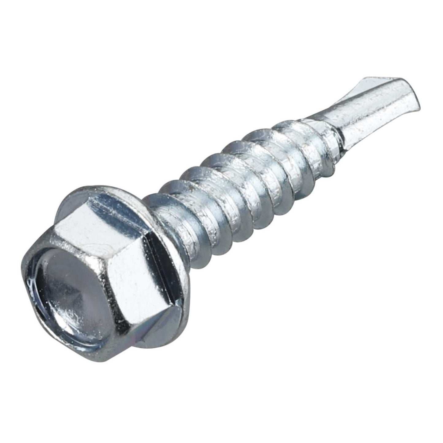 Olympic Fixings 5.5mm x 25mm Hexagon Head Plain Self Drilling Screws (Pack of 200)