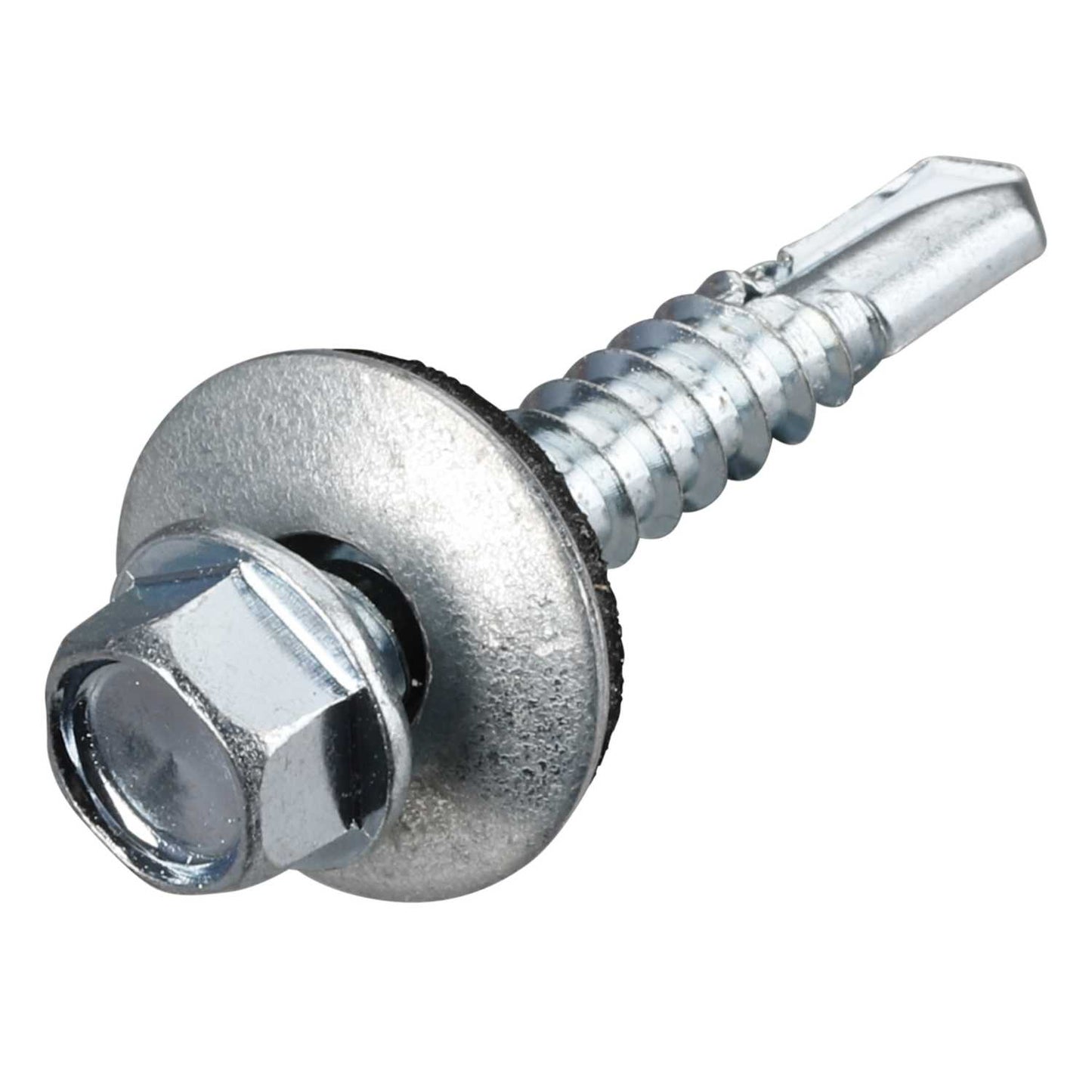 Olympic Fixings 5.5mm x 32mm Light Washered Hexagon Head Self Drilling Screws (Pack of 100)