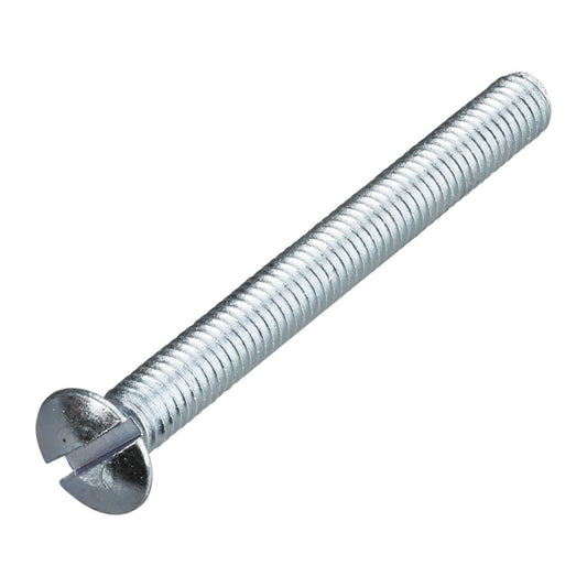 Olympic Fixings M3.5 x 35mm Steel Machine Screw BZP (Pack 100)