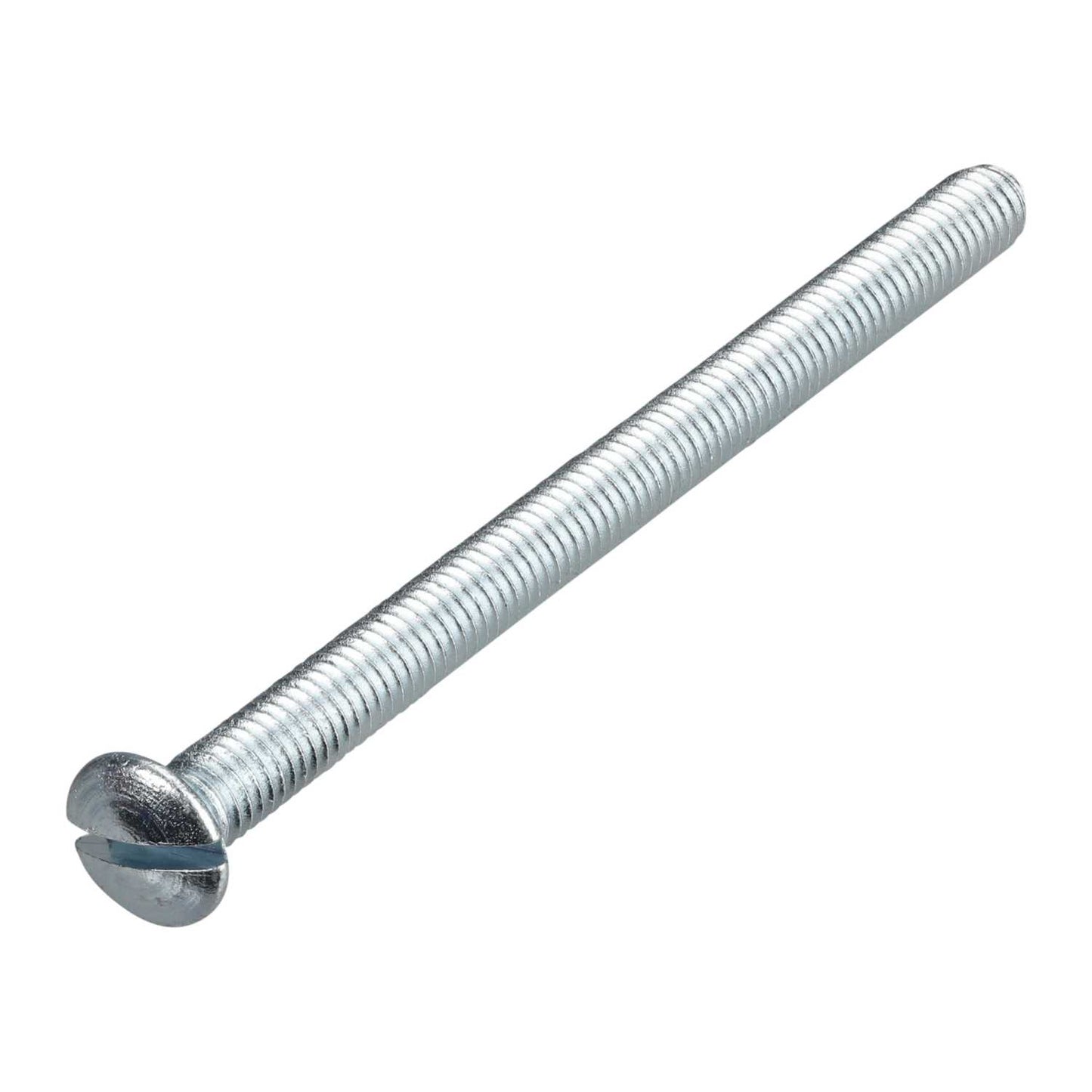 Olympic Fixings M3.5 x 50mm Steel Machine Screw BZP (Pack 100)