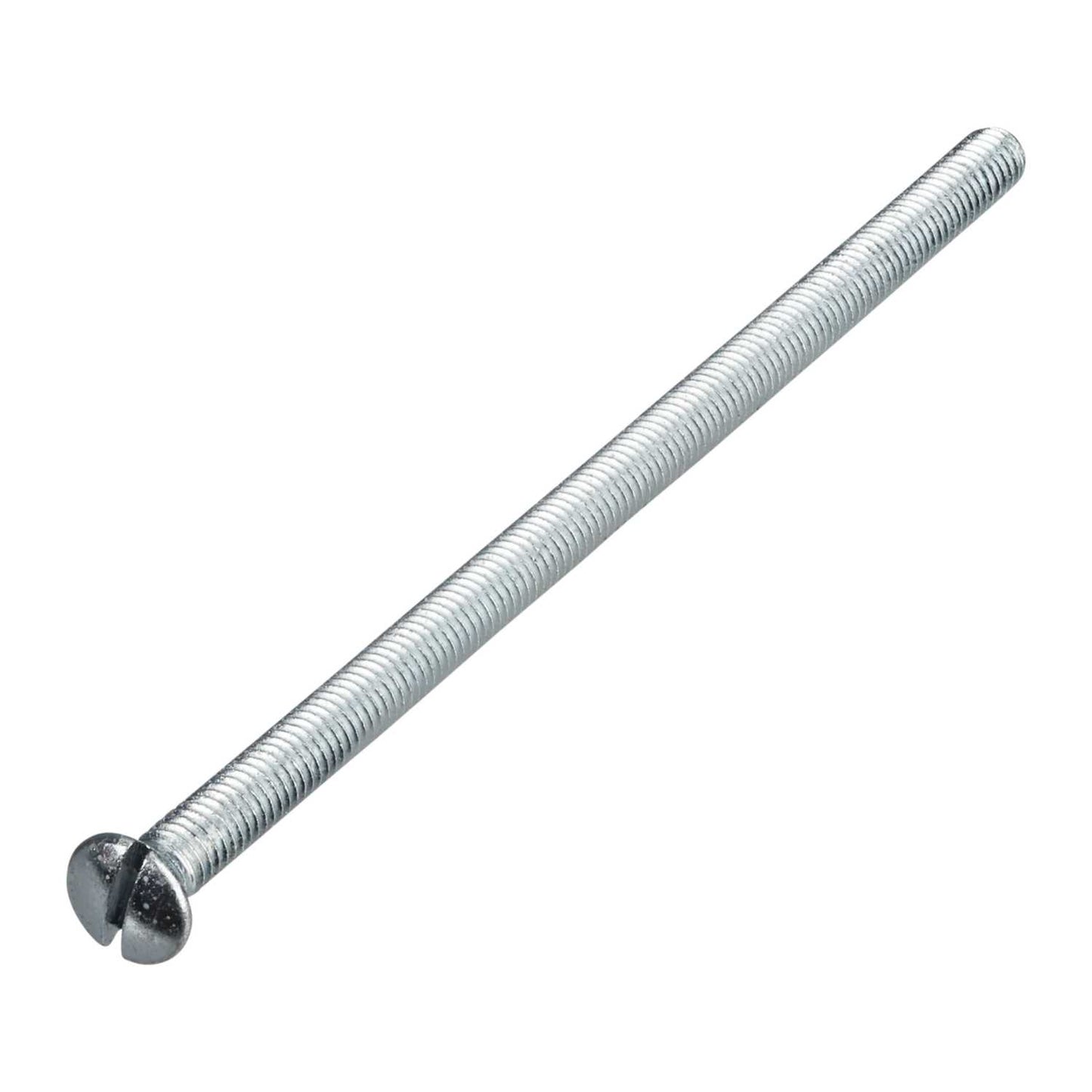 Olympic Fixings M3.5 x 75mm Steel Machine Screws BZP (Pack of 100)