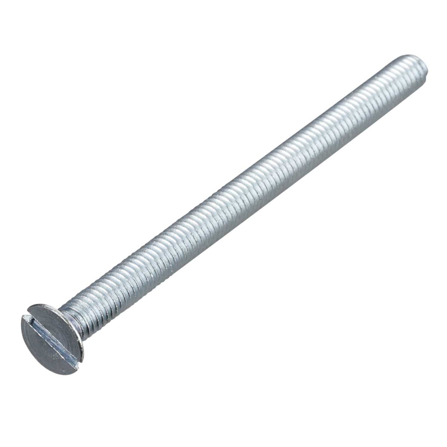 Olympic Fixings M3.5 x 50mm Countersunk Steel Machine Screw BZP (Pack 100)
