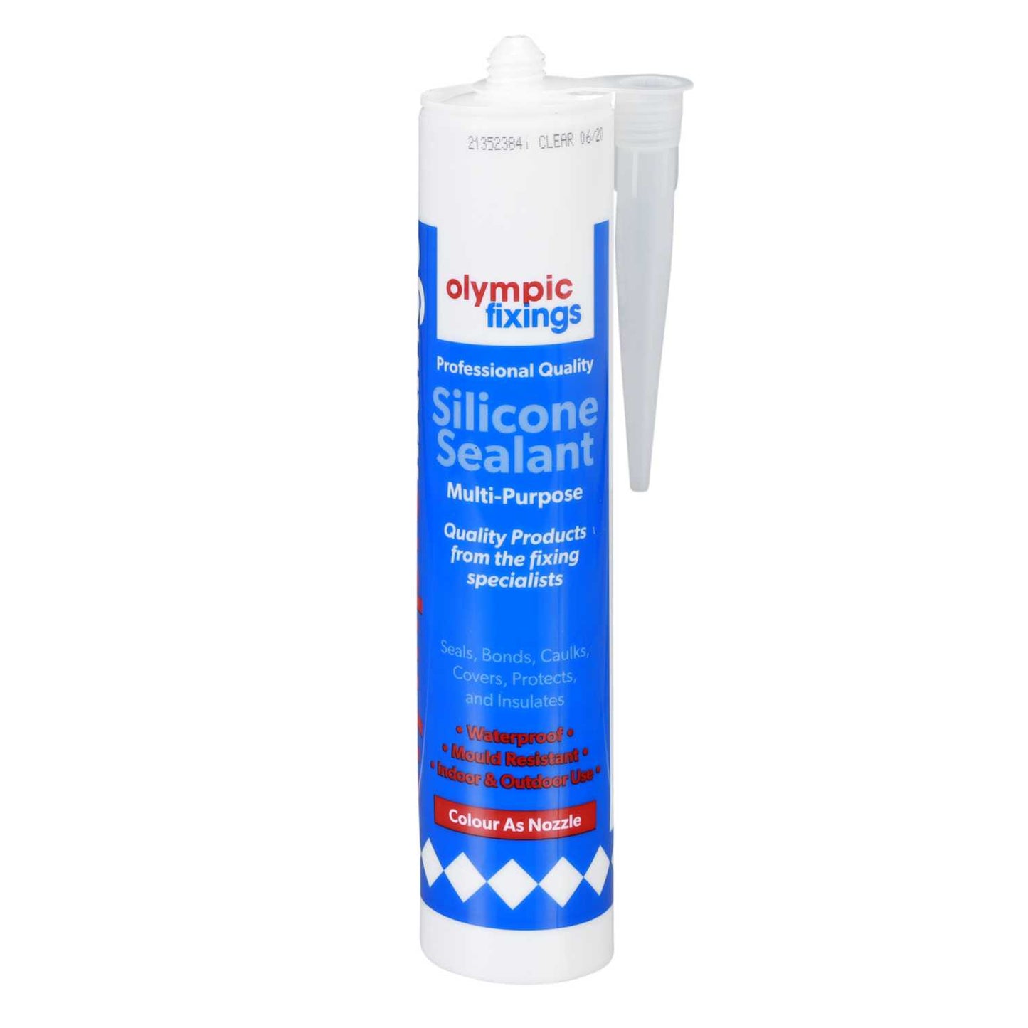 Olympic Fixings C3 Silicone Sealant Clear 310ml