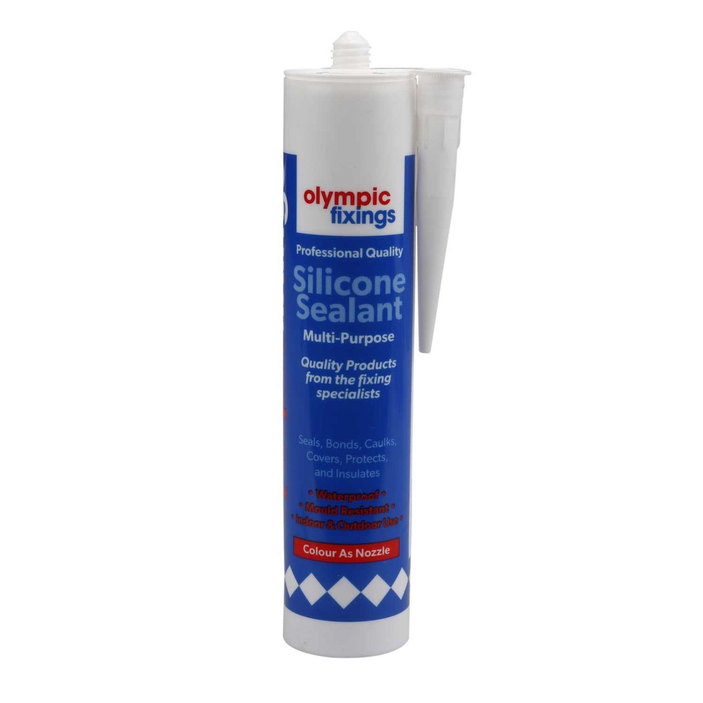 Olympic Fixings C3 Silicone Sealant White 310ml